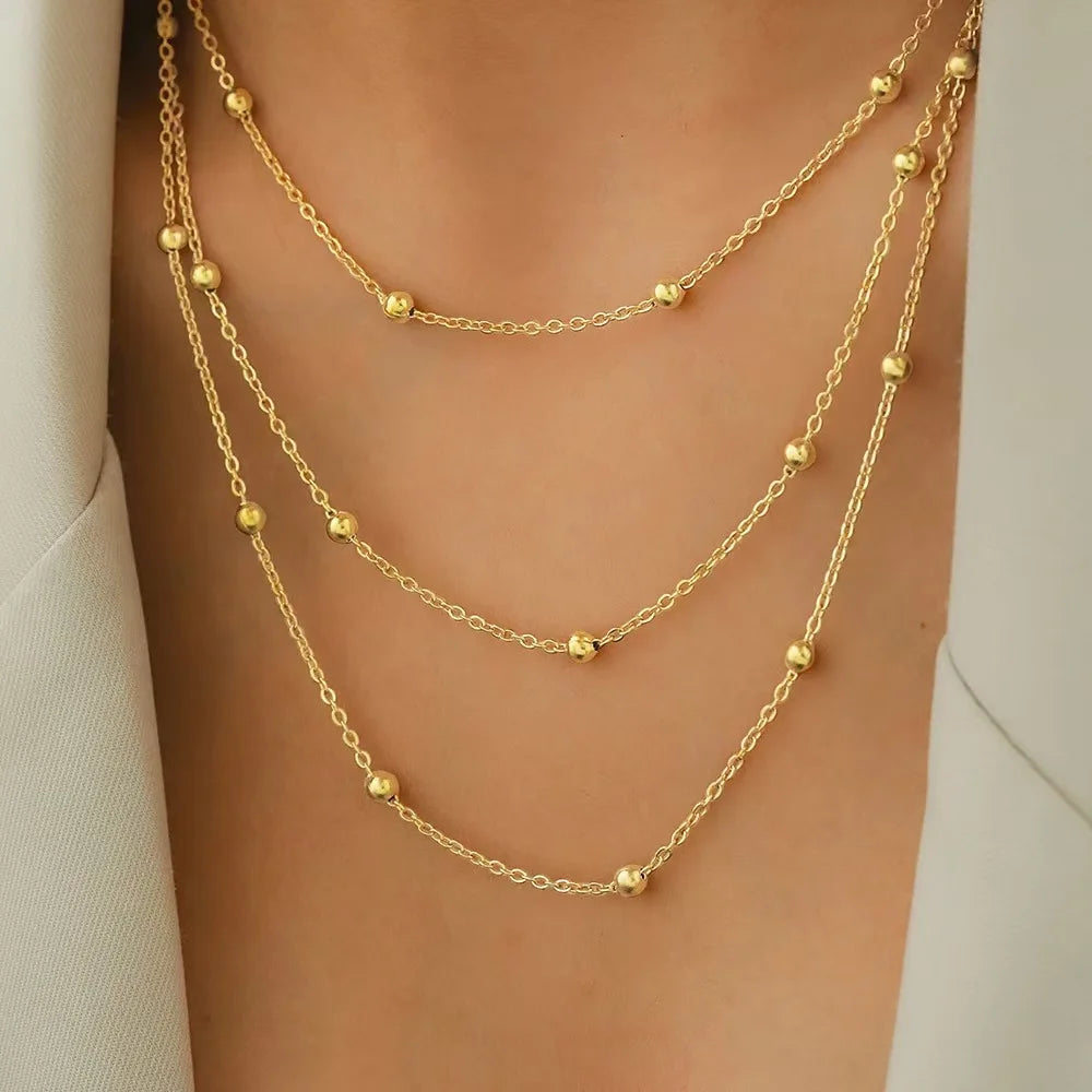 Multi Layers Chain Necklace