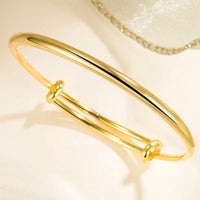 Gold Adjustable Bangle