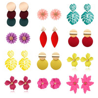 Flower Daisy Drop Earrings Spray