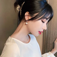 Simple Elegant Small Pearl Pendant Earrings For Woman 2020 New Fashion Jewelry Party Ladies' Unusual Dangle Earrings Accessories