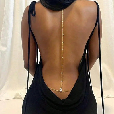 Teardrop Pendant Body Chain