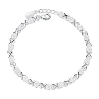 High Quality 925 Sterling Silver Fashion Multiple Styles Bracelet Chain For Women Fashion Wedding Party Beautiful Jewelry Gift
