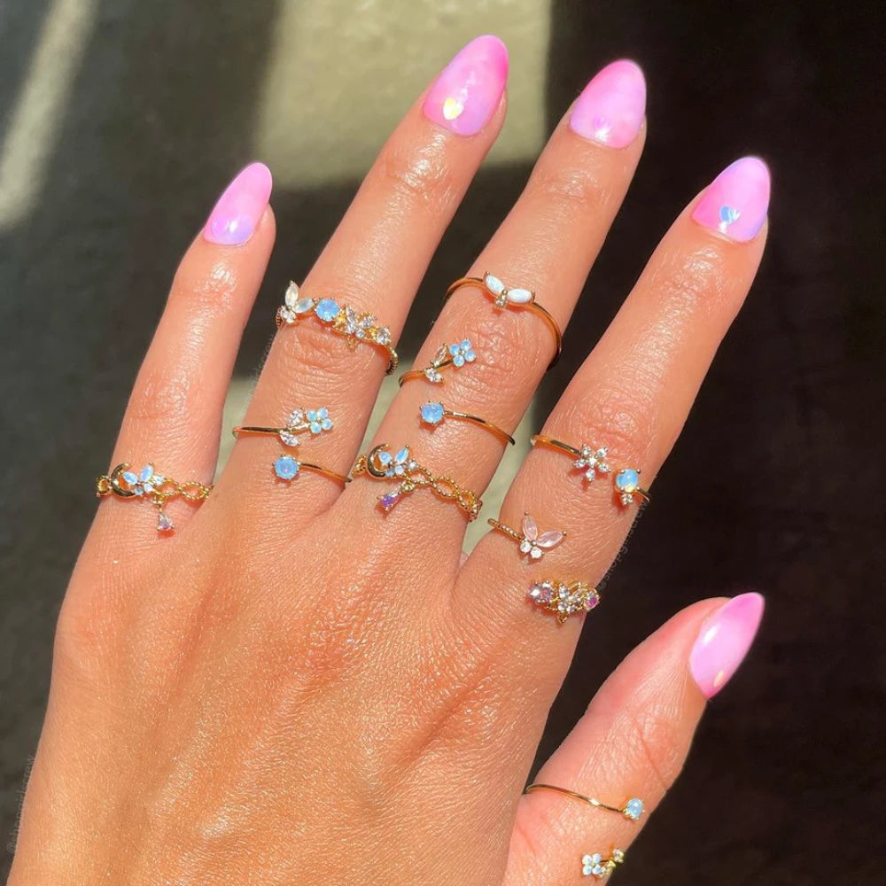 Bloom Zircon Ring
