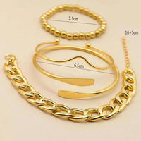 Curb Cuban Chain Set