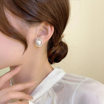 Silver Stud Earrings