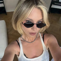 Small Frame Polygon Sunglasses Brand