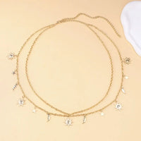 Sun Moon Star Tassel Waist Chain