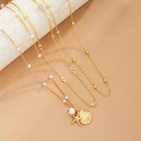 Layer Fold Wear Necklace Jewelry