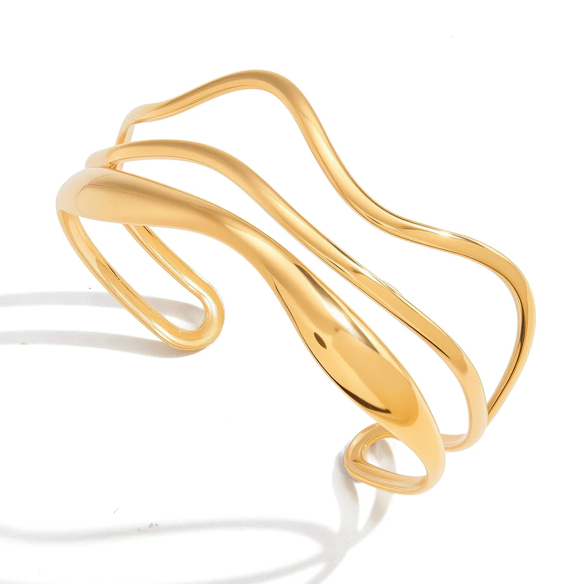Wave Cuff Bracelet