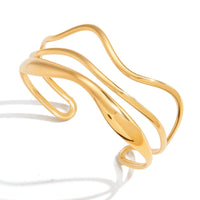 Wave Cuff Bracelet