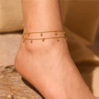 Slim Gold Chain Anklet