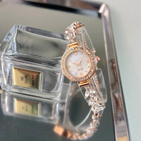 Golden Bracelet Watch Small