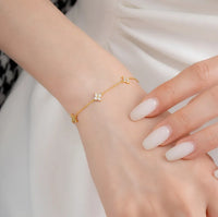 Clover Bracelet Adjustable Chain Jewelry