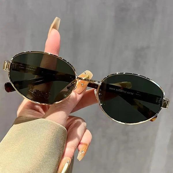Sports Oval Frame Sunglasses Unisex