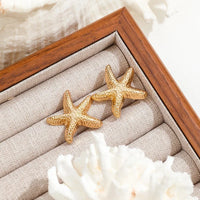 Beach Vacation Style Earrings Ocean