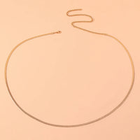 Flat Snake Waist Chain