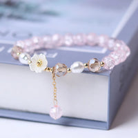 Shell Flower Beaded Bracelet