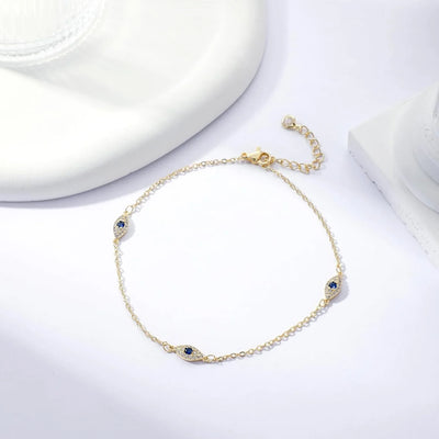 The Layered Gold Anklet