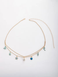 Ocean Charm Layered Waist Chain