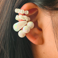 Piercing Clip on Earrings Transparent