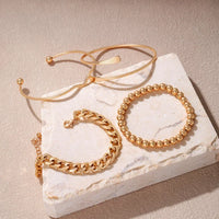 Curb Cuban Chain Set