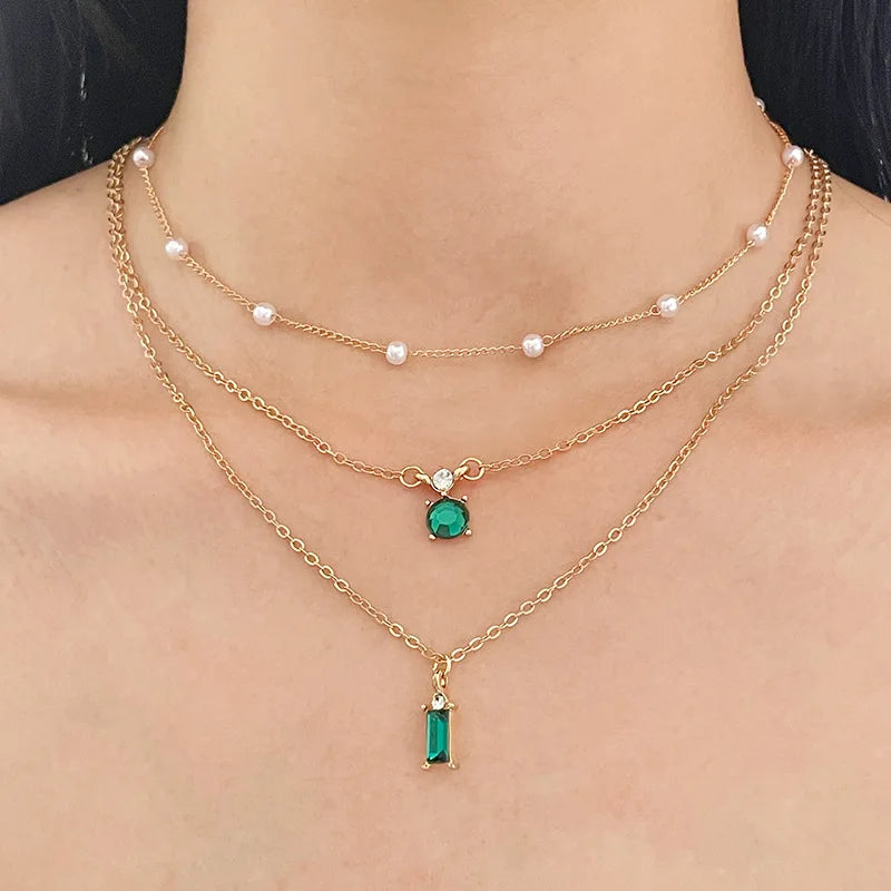 Faux Pearl Necklace