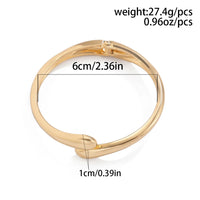 Thick Irregular Twisted Bracelet Jewelry