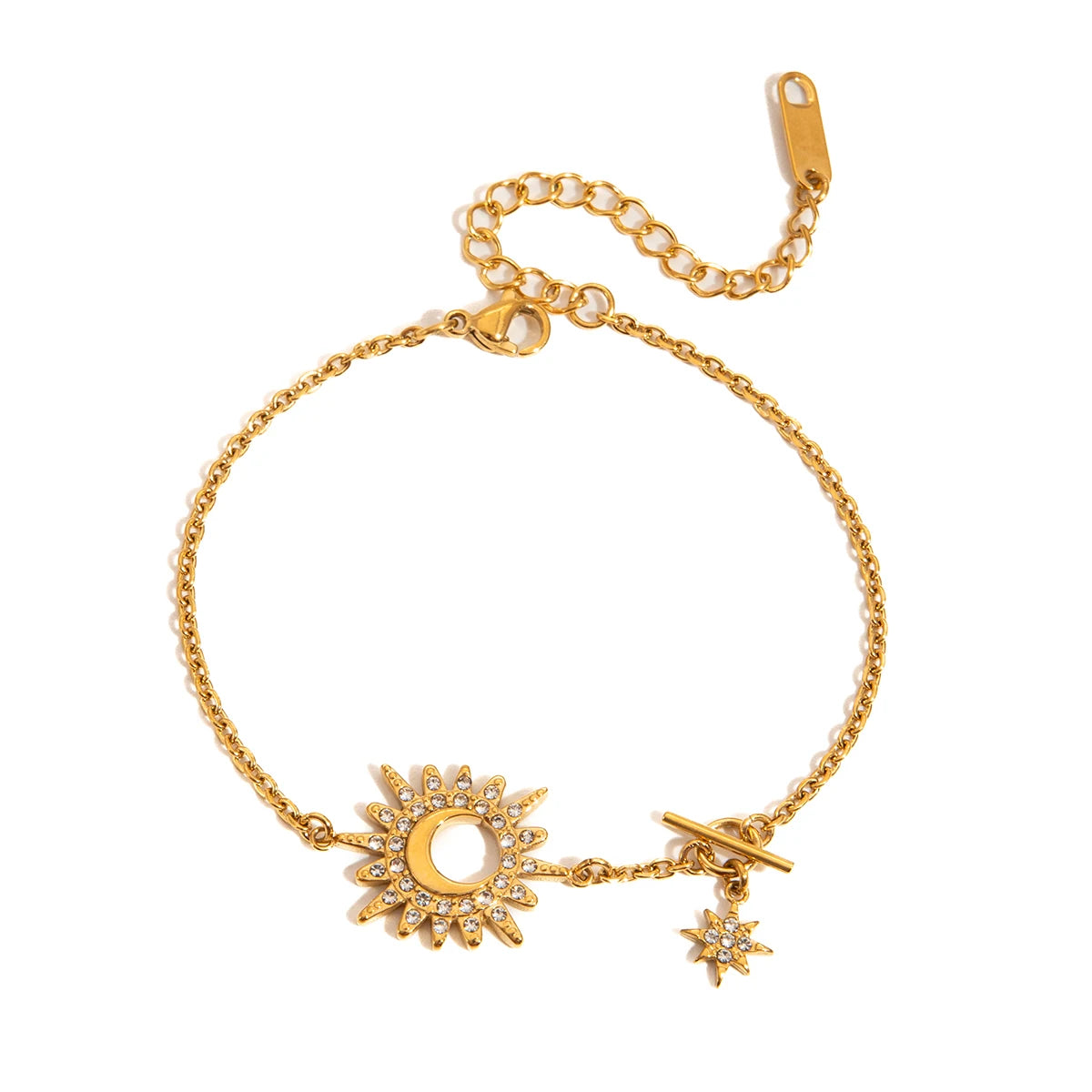 Moon Star Sun Bracelet