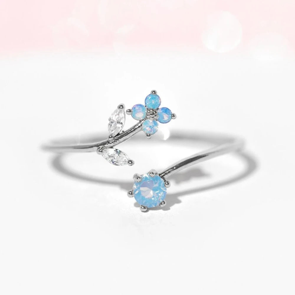 Bloom Zircon Ring