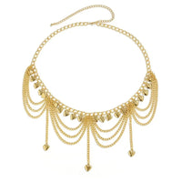Pearl Tassel Heart Waist Chain
