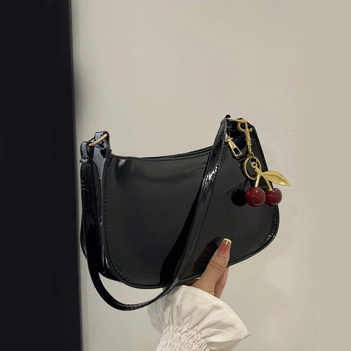 Cherry Pendant Shoulder Bag Commuting