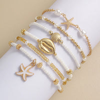 Shell Starfish Bead Set Beach