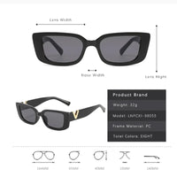 Cat Eye Sunglasses Small
