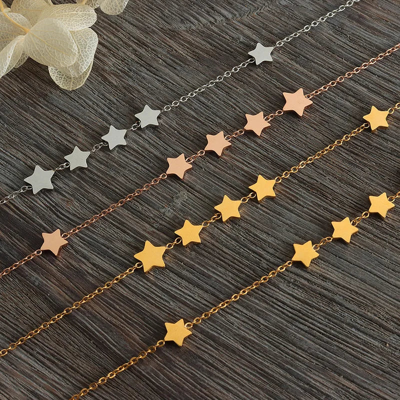 18K Gold-Plated Star Necklace