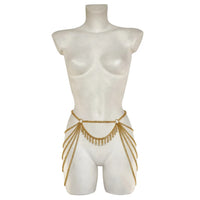 Double-Layer Fringe Waist Chain