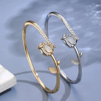 Opal Tulip Zircon Bracelet Jewelry Birthday
