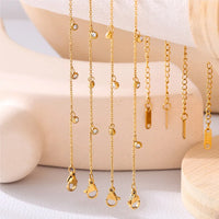 Slim Gold Chain Anklet