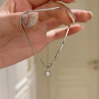 Zircon Charm Blade Chain S