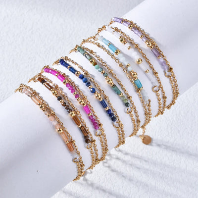 Gold Charm Bracelet