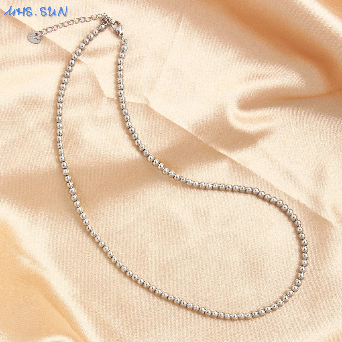Gold Beaded Necklace