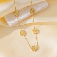 Double Sided Chain Necklace Five