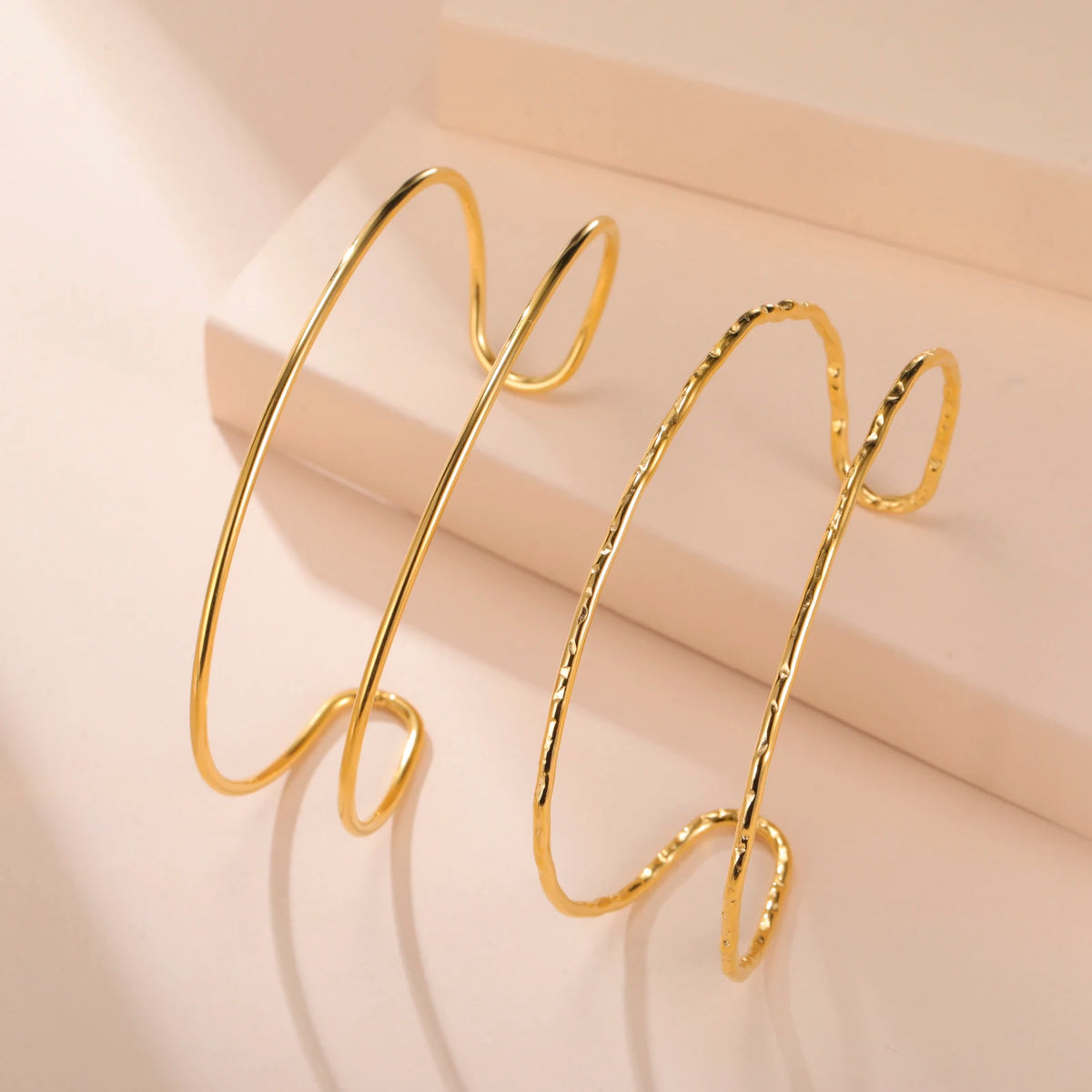 Double-Layer Cuff Bracelet