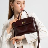 Top Handle Crossbody Bag Oil