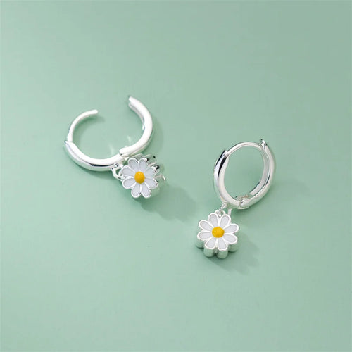 Charm Minimalist Sunflower Earrings
