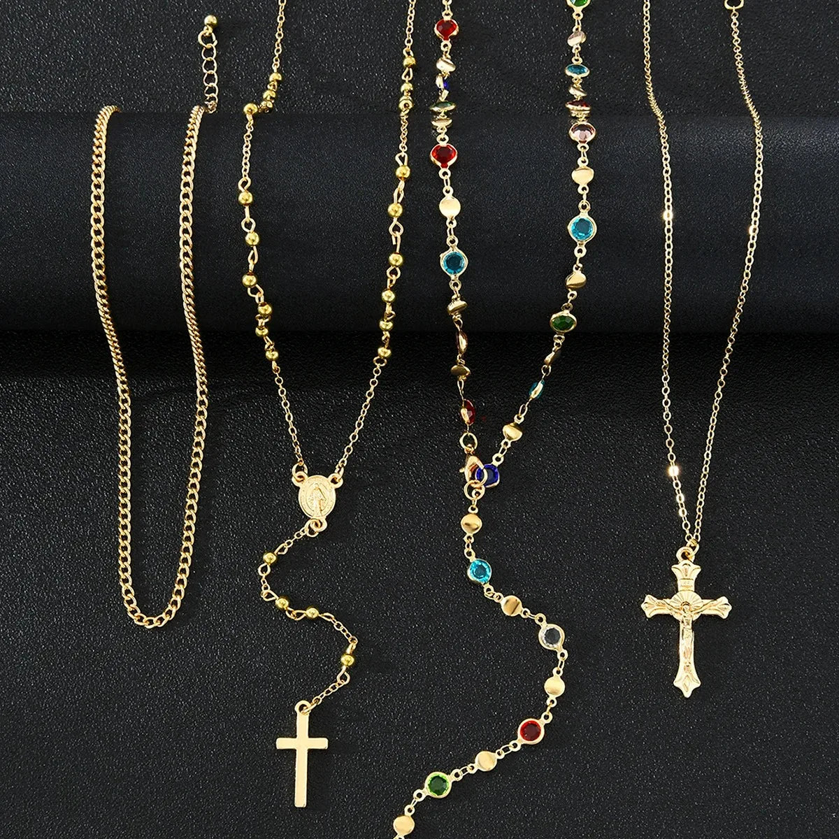 Crystal Cross Necklace