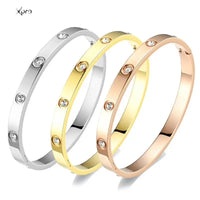 Bracelets Woman Bangles for Woman Golden Love