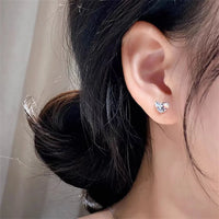 Zircon Heart Earrings