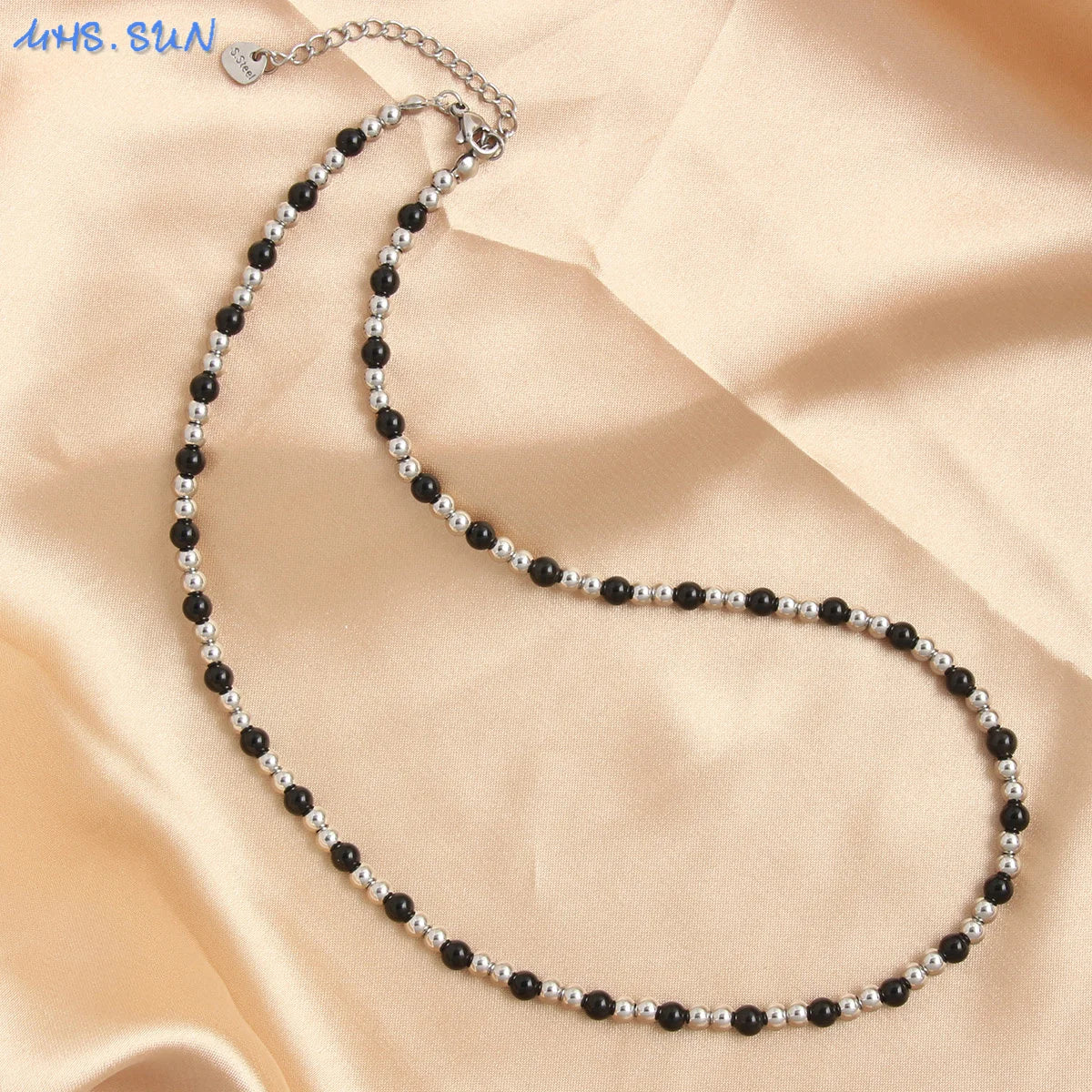 Gold Beaded Necklace