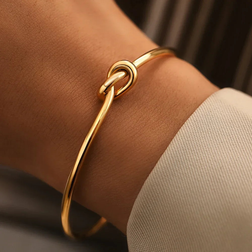 Twist Texture Bangles Jewelry Statement