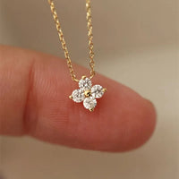 Stainless Steel Clover Necklace